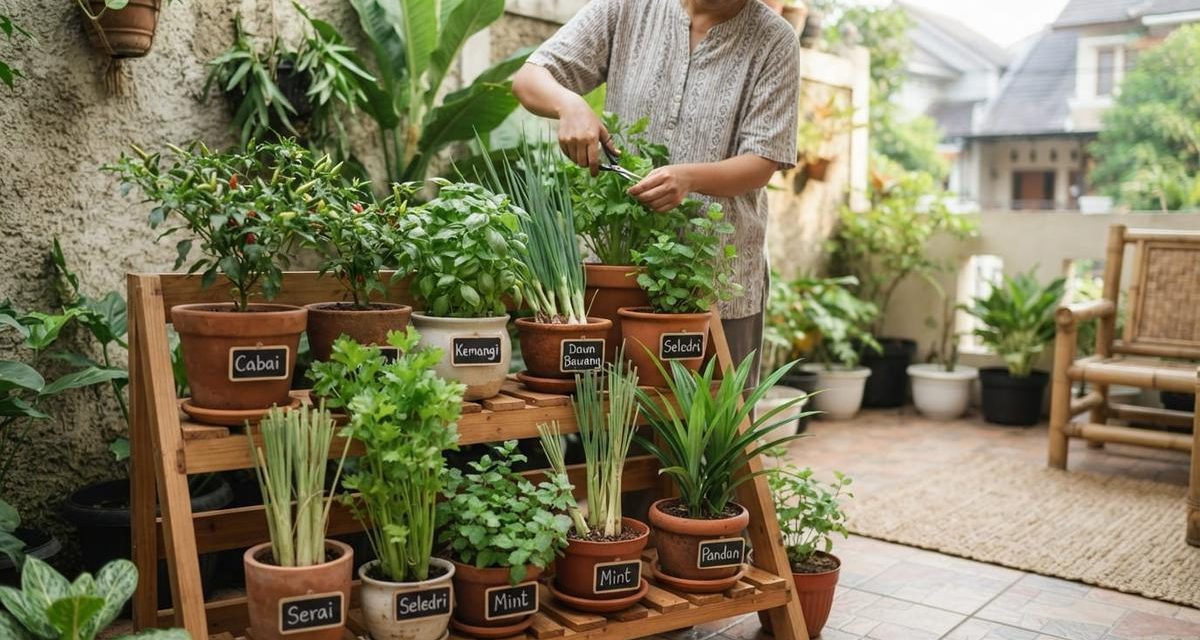 Kebun Rempah: Menanam Bahan Masakan Langsung Di Halaman
