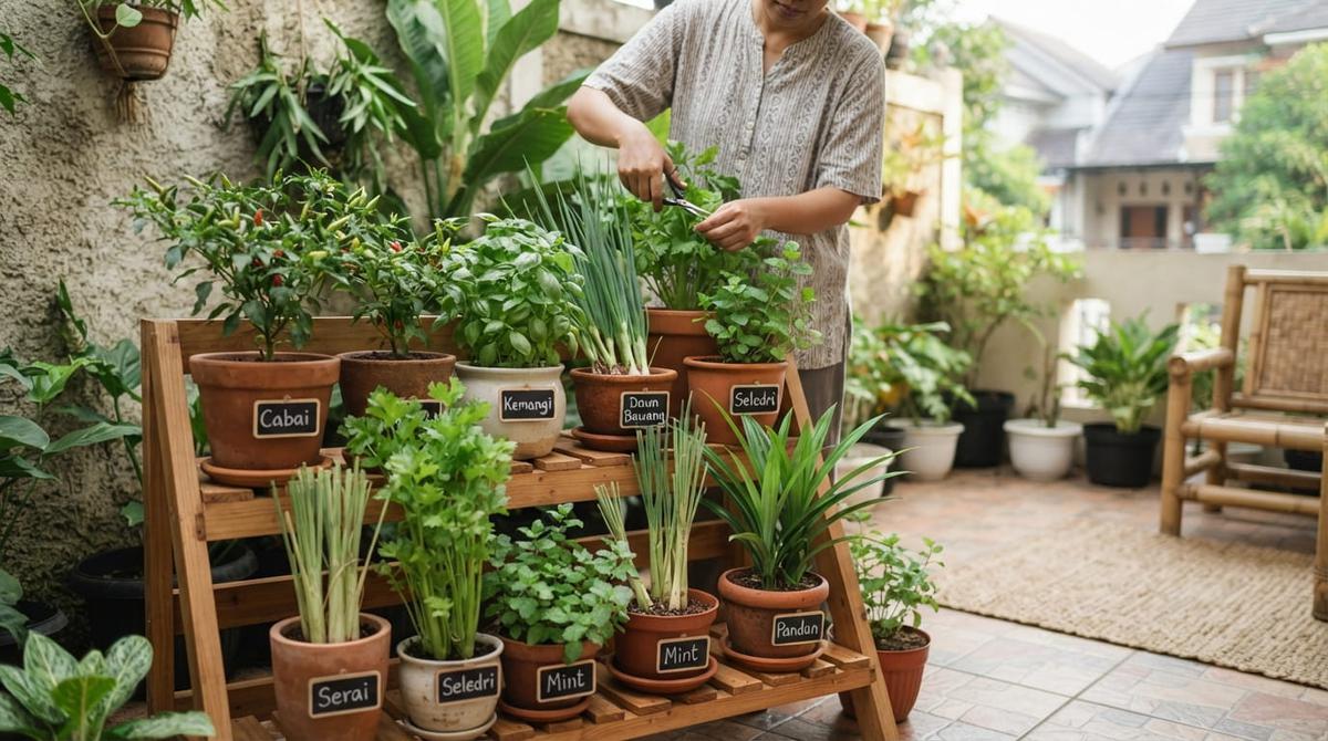 Kebun Rempah: Menanam Bahan Masakan Langsung Di Halaman